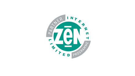 The logo of Zen Partner Programme who we are partnered with